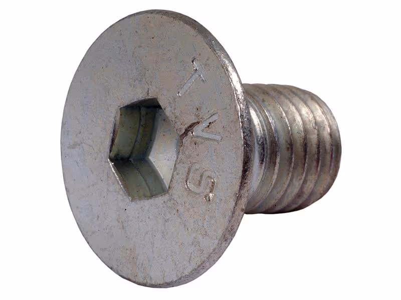 Vis tête fraisée six pans creux, M12x20mm (DIN 7991) - Vendu par 10