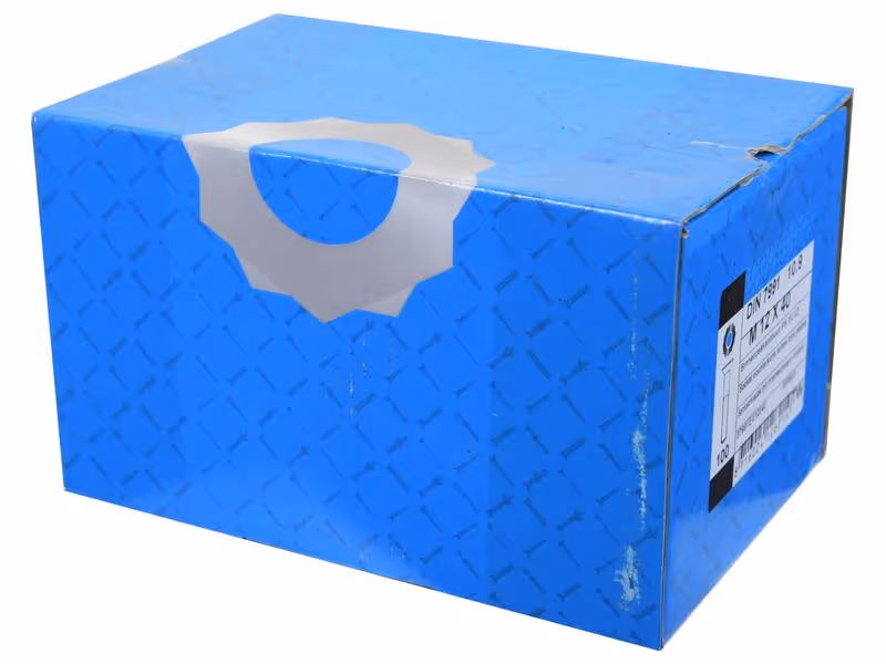 Vis tête fraisée six pans creux, M12x40mm (DIN 7991) - Vendu par 100