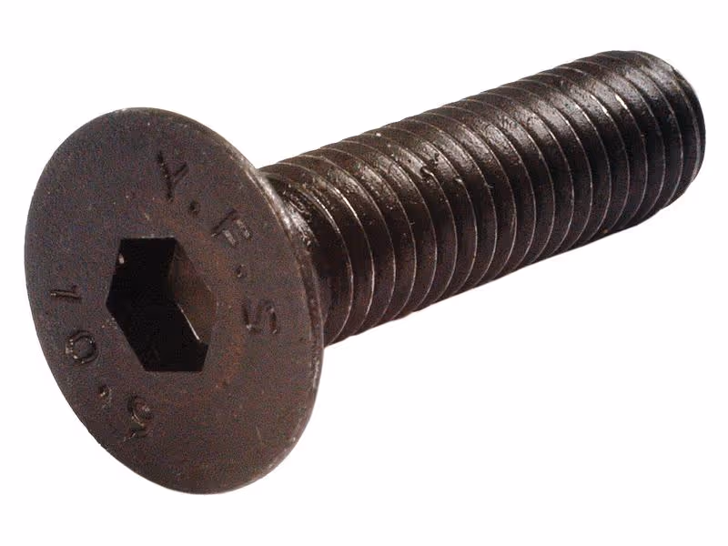 Vis tête fraisée six pans creux, M6x25mm (DIN 7991) - Vendu par 20
