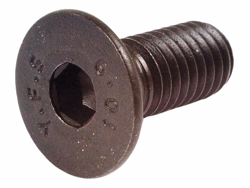 Vis tête fraisée six pans creux, M8x20mm (DIN 7991) - Vendu par 20