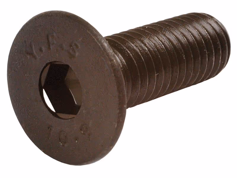 Vis tête fraisée six pans creux, M8x25mm (DIN 7991) - Vendu par 20
