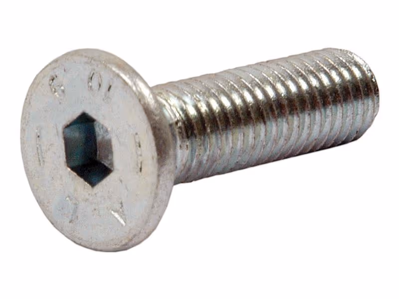Vis tête fraisée six pans creux, M8x30mm (DIN 7991) - Vendu par 20