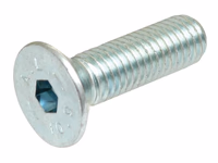 Vis tête fraisée six pans creux, M6x40mm (DIN 7991) - Vendu par 10