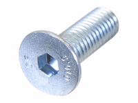 Vis tête fraisée six pans creux, M8x25mm (DIN 7991) - Vendu par 200