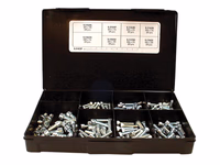 Vis tête six pans creux, Filetage: M5 - M8x10 - 30mm (DIN 912)