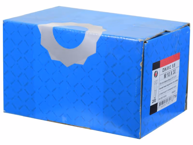 Vis tête six pans creux, M10x30mm (DIN 912) - Vendu par 200