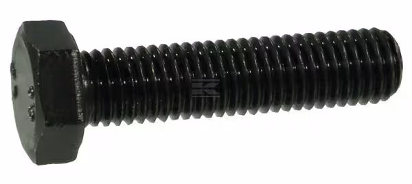 Vis TH M22x60 cl. 10.9 noir filetage total