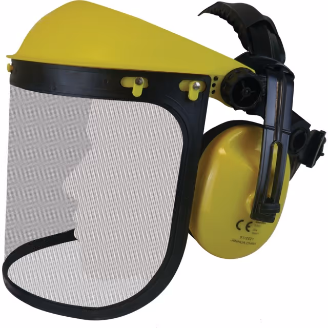 Visiere de protection + casque anti-bruit techni-power