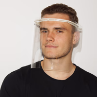 Visiere de protection visage transparente