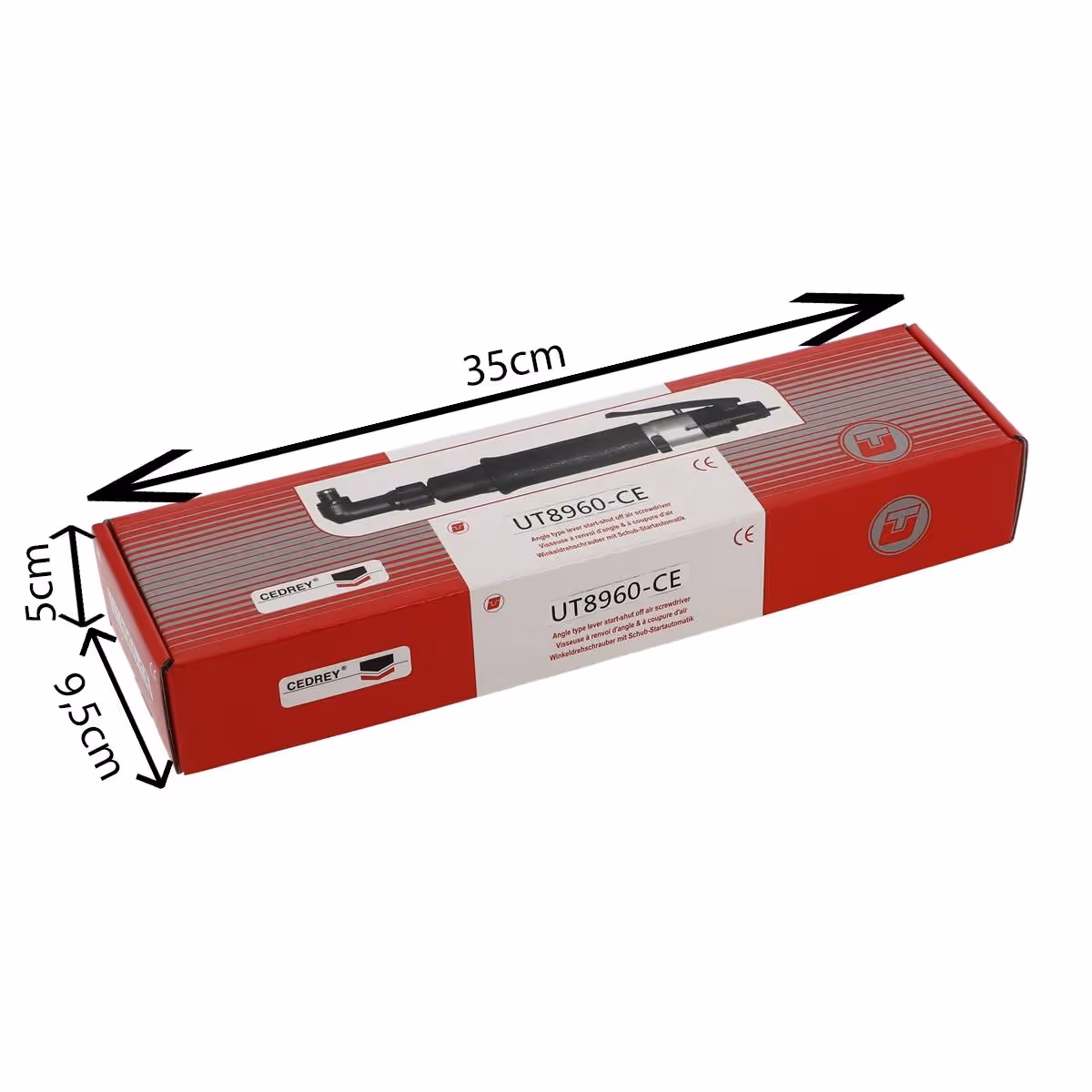 Visseuse a renvoi d'angle a coupure d'air 0,5/3nm