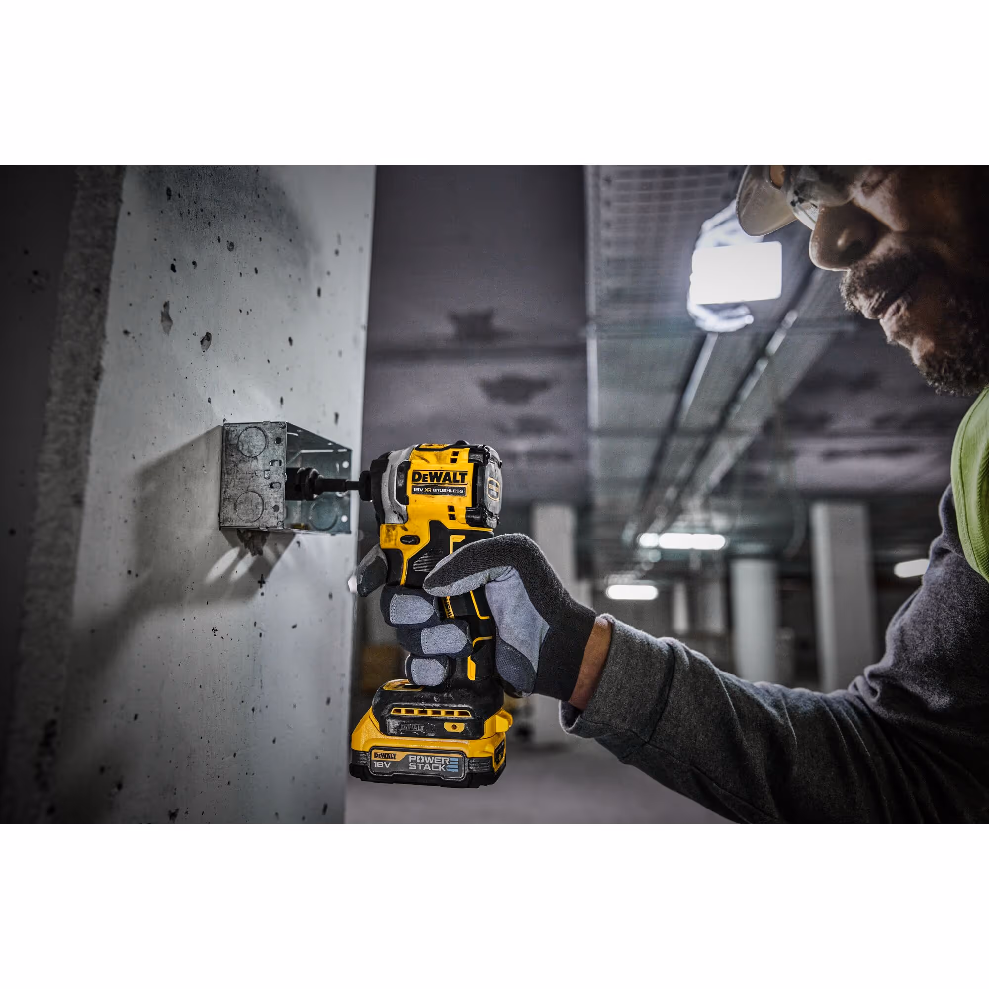 Visseuse à chocs ultra compacte XR 18V 1.7Ah Li-Ion Brushless - POWERSTACK