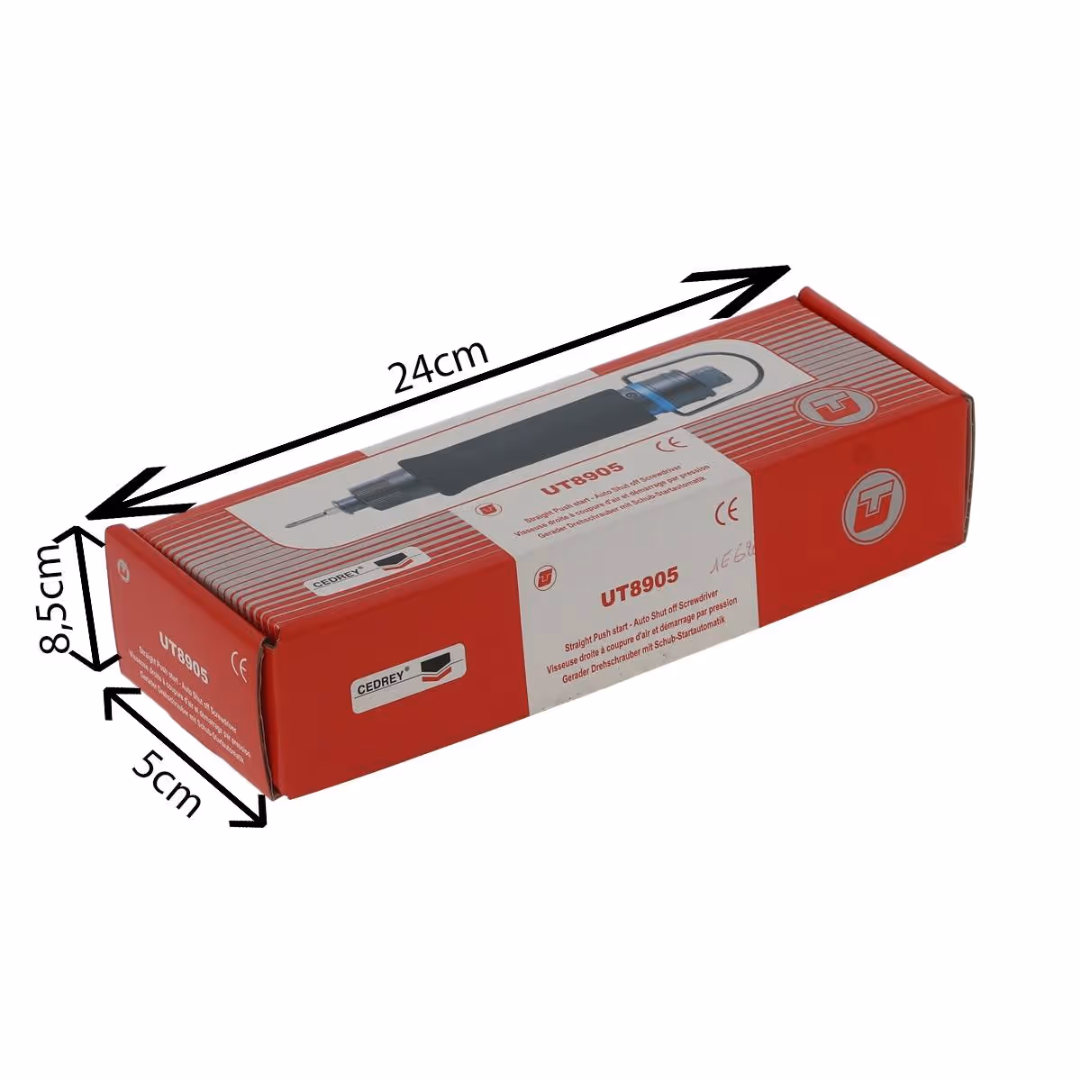 Visseuse droite composite a coupure d'air 0,05/0,2nm