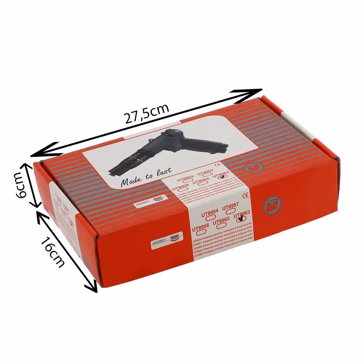 Visseuse revolver 5/30nm a coupure d'air composite