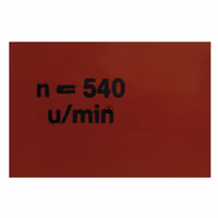 Vitesse de rotation prise de force (540 t/min.)
