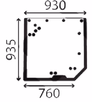 Vitre de hayon arrière Claas 0011111470