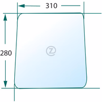 Vitre inférieure, claire