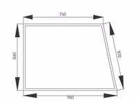 Vitre latérale Zetor Adaptable
