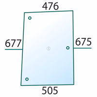 Vitre latérale 1-34-371-112 Adaptable