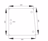 Vitre latérale Landini 3547708M1 Adaptable