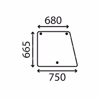 Vitre latérale ouvrante Same explorer