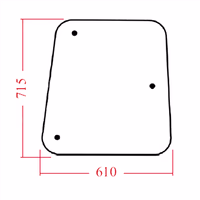 VITRE LATÉRALE PLATE - CLAIRE