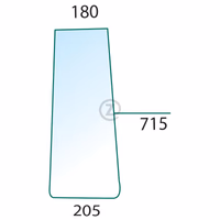 Vitre latérale, teintée