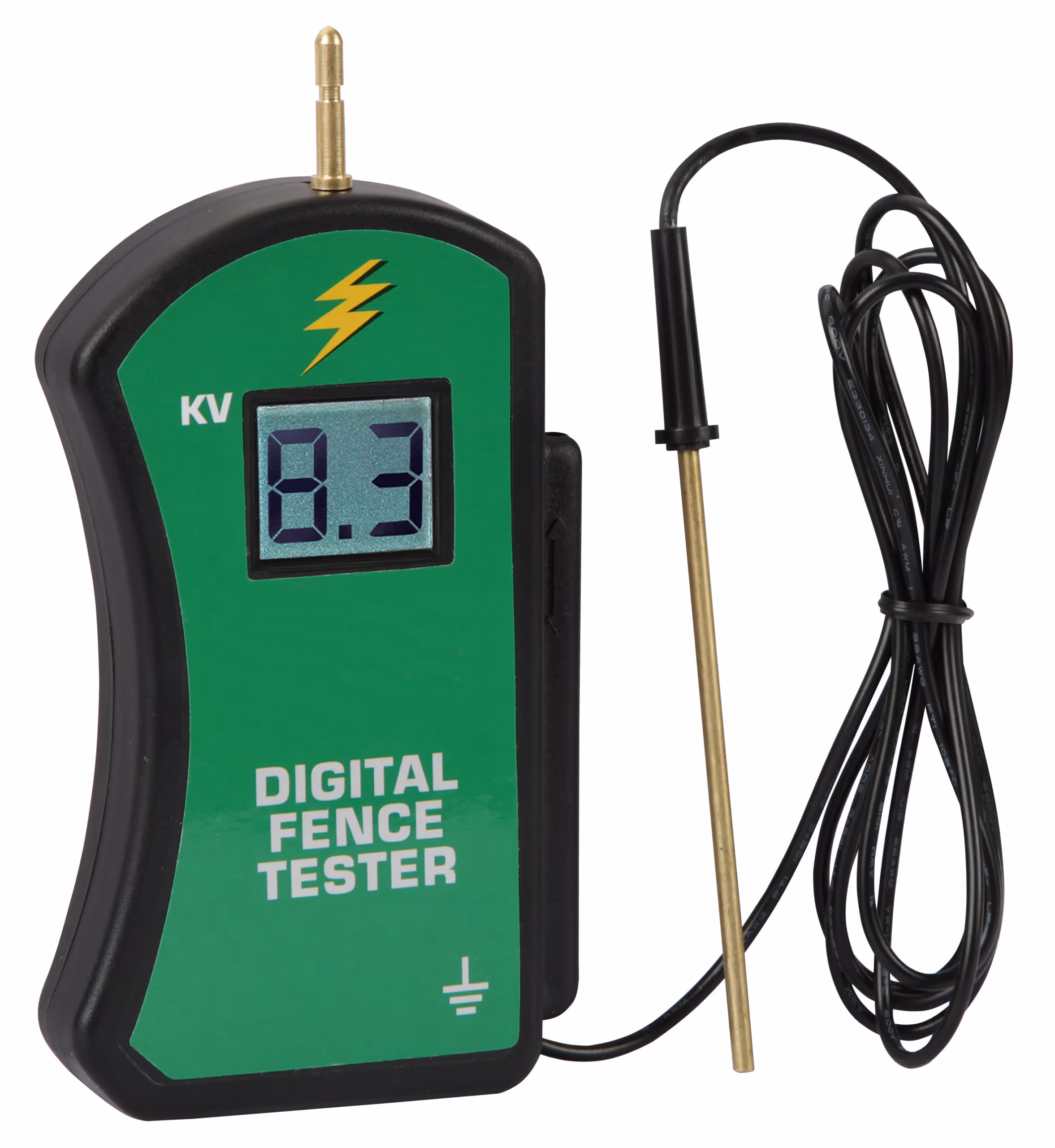 Voltmètre digital 10kV boîtier noir