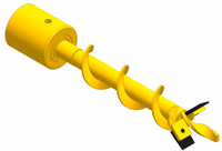 Vrille à lames diamètre 350 mm longueur 750 mm