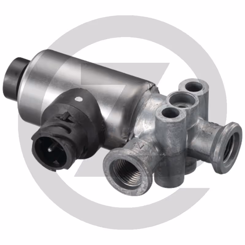 Wabco Electrovanne 3/2 - aérée, 24 V, prise M 27x1, Ø nominal 2,2 - (circuit fermé)