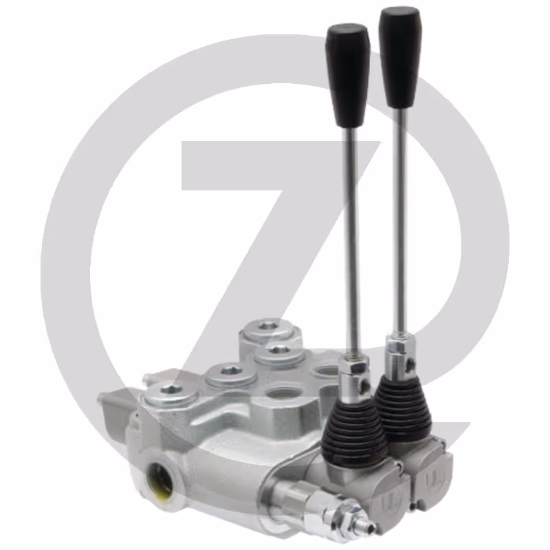 Walvoil & BLB Distributeur monobloc BM 100/2 GU-2x MO-A1-T - 2 levier