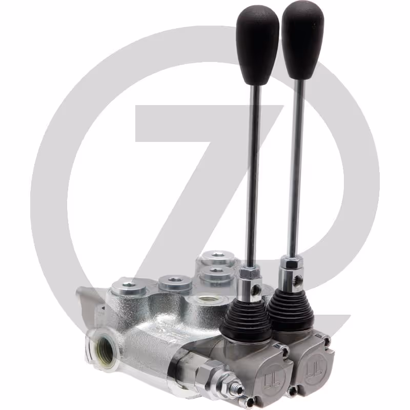 Walvoil & BLB Distributeur monobloc BM 40/2 GU-2x MO-A1-T - 2 levier