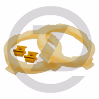 Weasler Jeu de bagues - avec clips