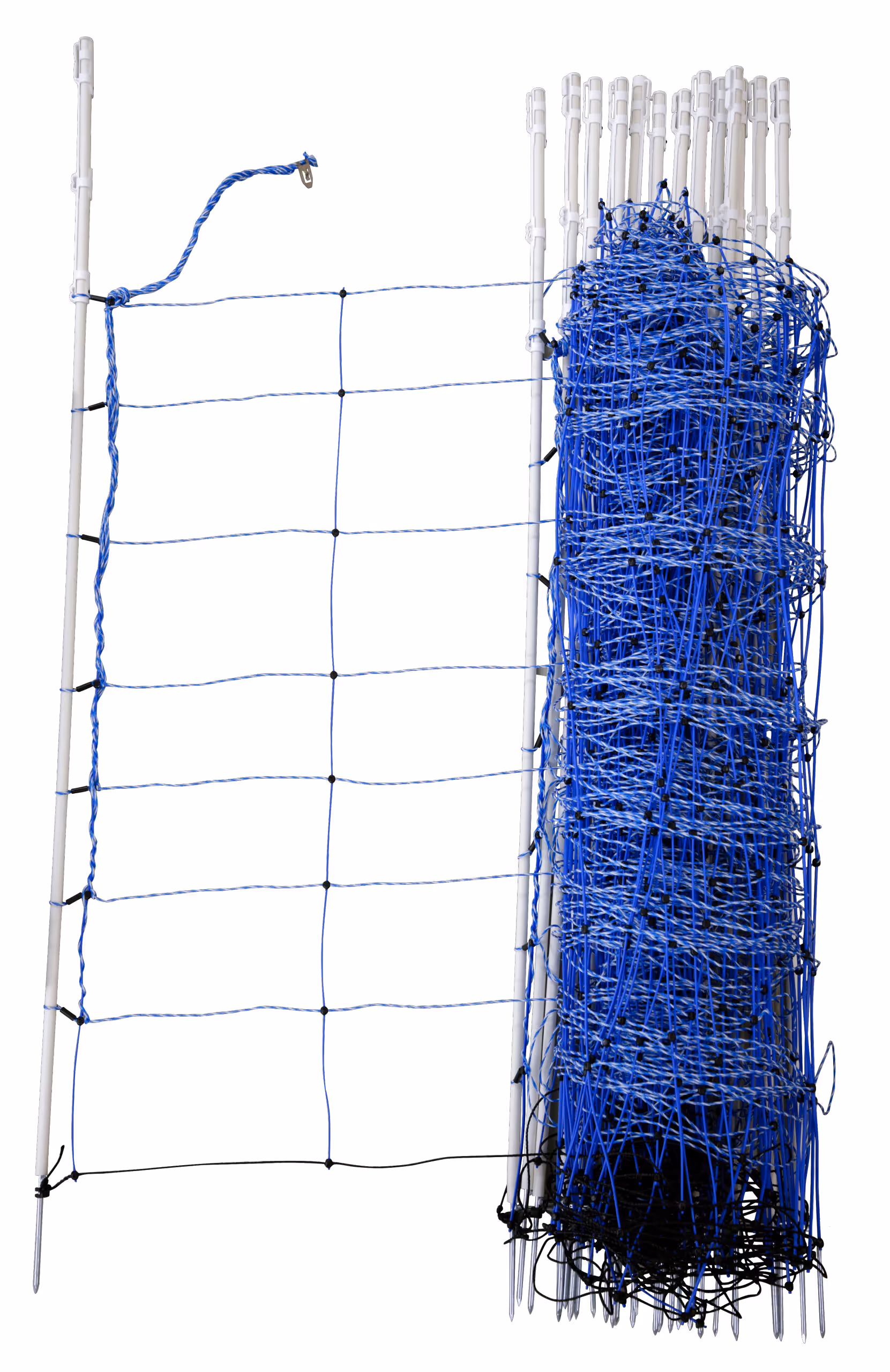 WolfNet 141 cm 50 m bleu/blanc Simple pointe
