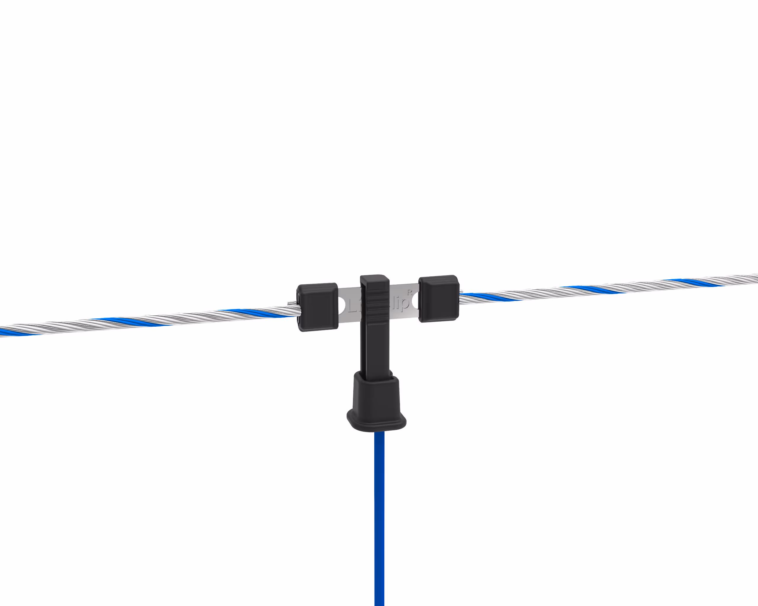 WolfNet 141 cm 50 m bleu/blanc Simple pointe