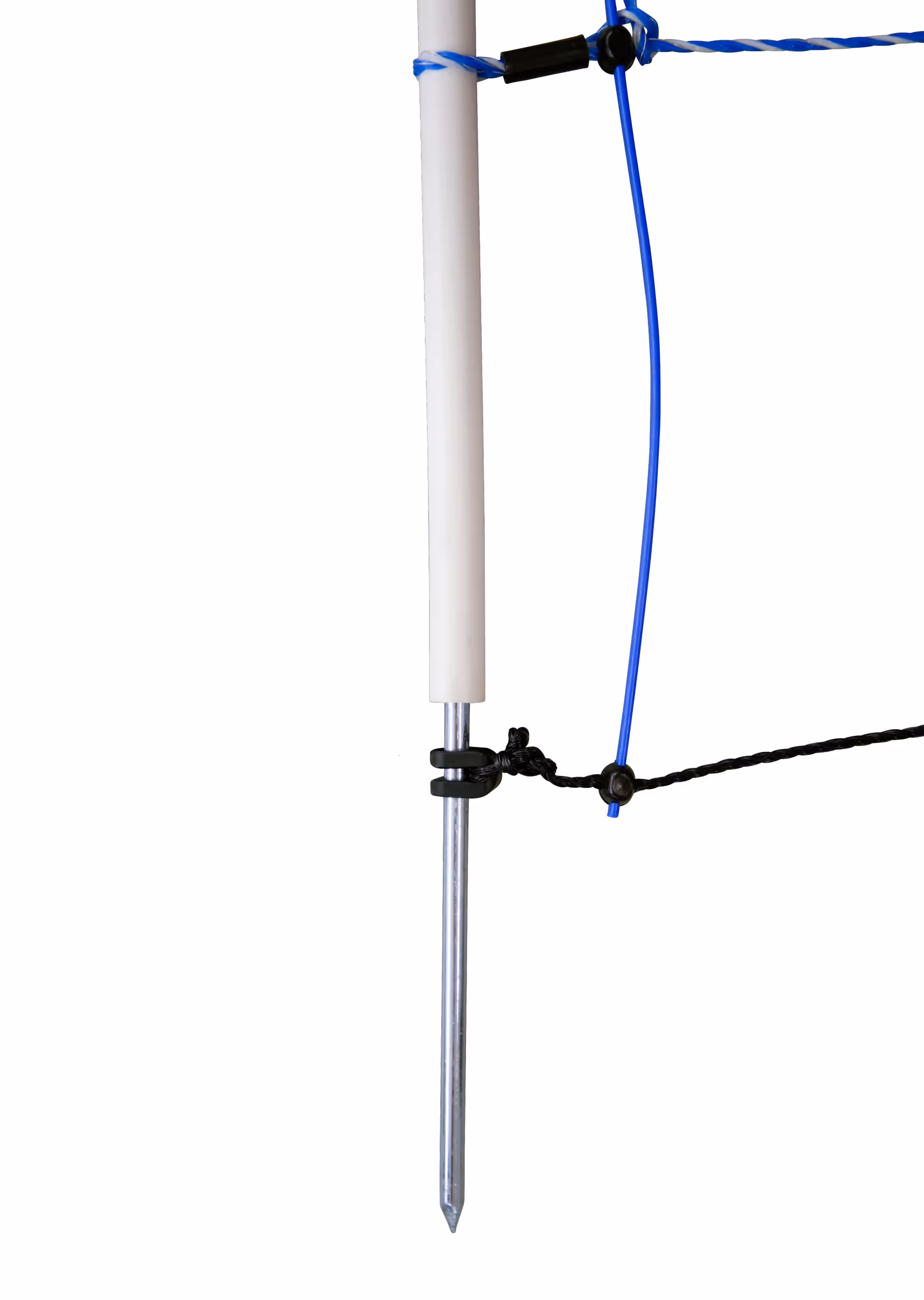 WolfNet 141 cm 50 m bleu/blanc Simple pointe