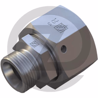 X-ET-U 22 L / 18 L - Raccord droit, réducteur