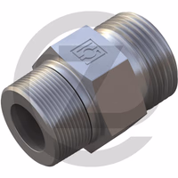 X-U-MGCY 22 L 1/2 - Raccord droit, à visser