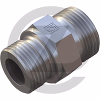 X-U-MMCY 16 S 22 - Raccord droit, à visser