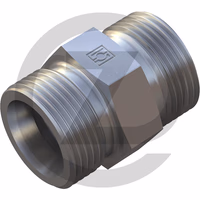 X-UD 38 S - Raccord droit, à visser