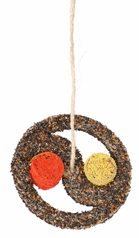 Yin et Yang pour oiseaux Native Snacks, Ø15cm
